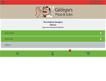 Tablet Screenshot of originalgeorgies.com